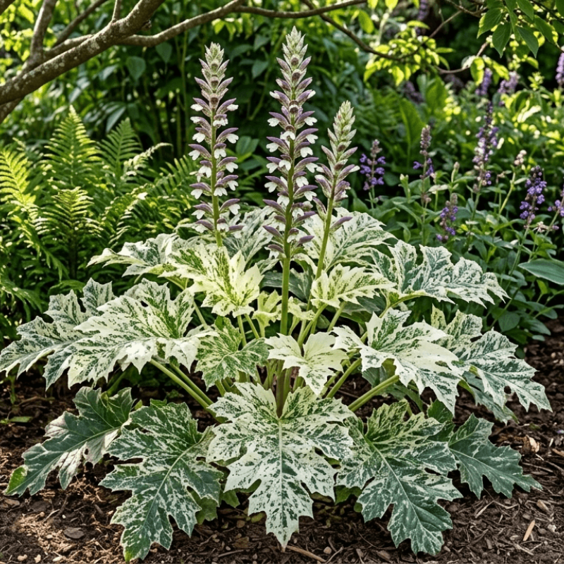 Acanthus 'Snow Storm'
