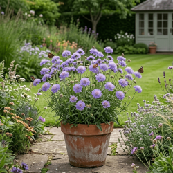 Scabiosa columbaria 'Butterfly Blue'