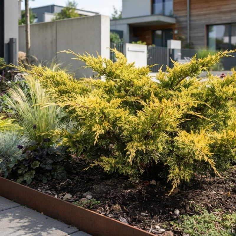 Juniperus × pfitzeriana 'Old Gold' - Genévrier