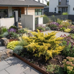 Juniperus × pfitzeriana 'Old Gold' - Genévrier