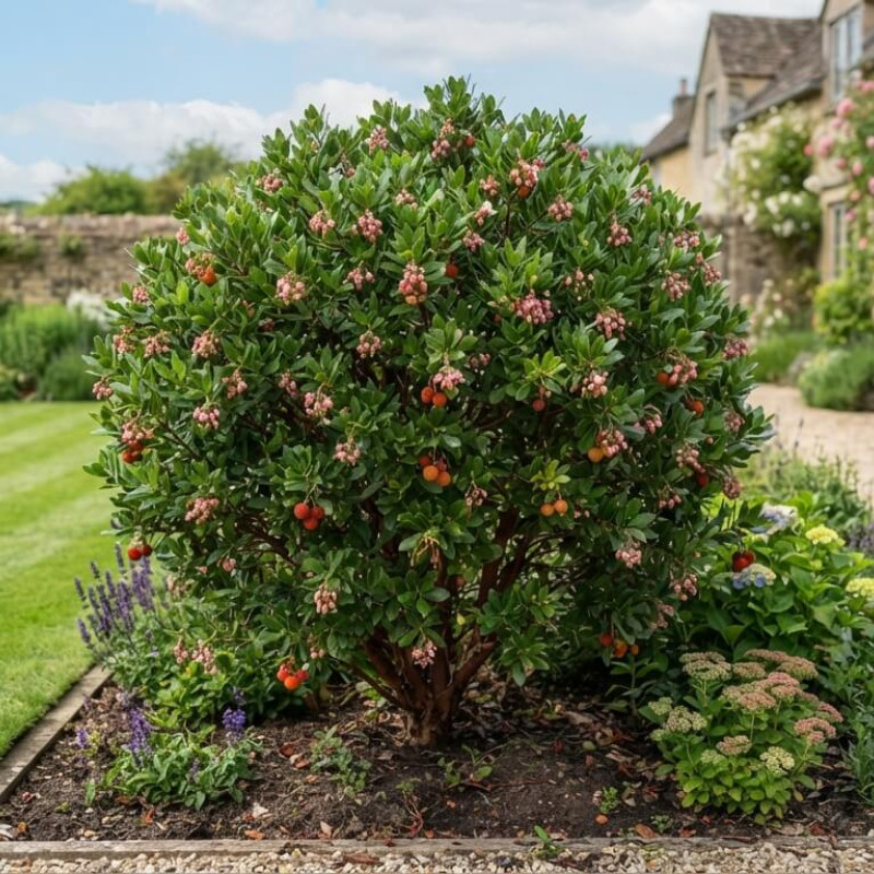 Arbutus unedo 'Rubra' - Arbousier
