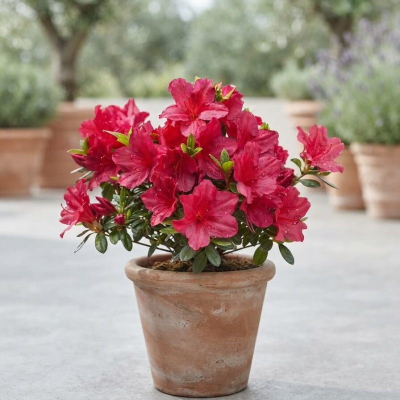 Azalea japonica ‘Arabesk’ - Azalée japonaise