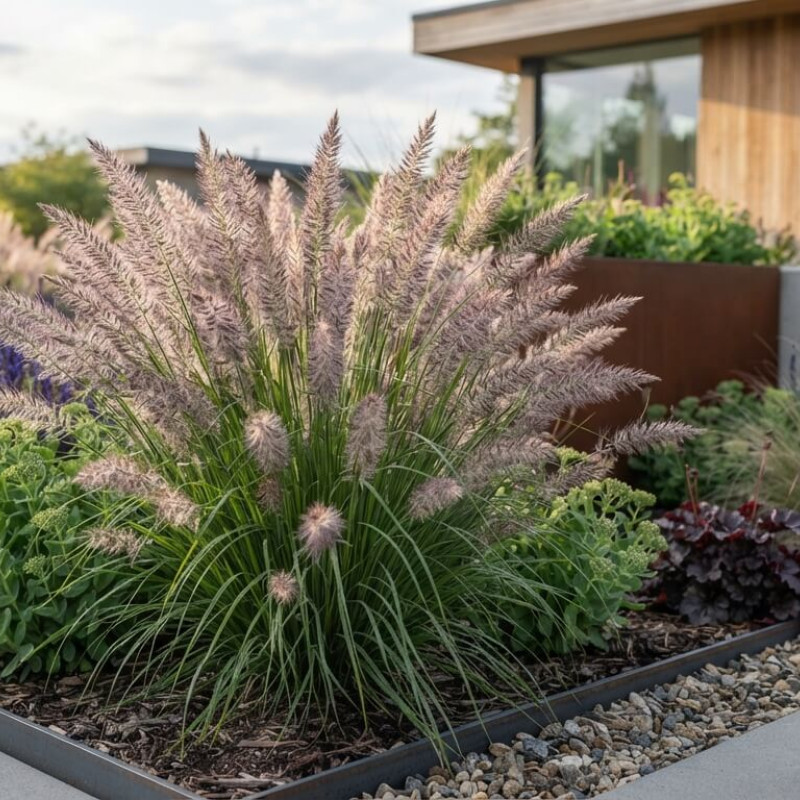 Calamagrostis brachytricha - Herbe aux diamants
