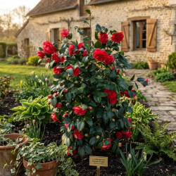 Camellia japonica Kramer's Supreme