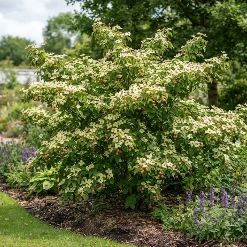 Cornus capitata - Cornouiller de l'Himalaya