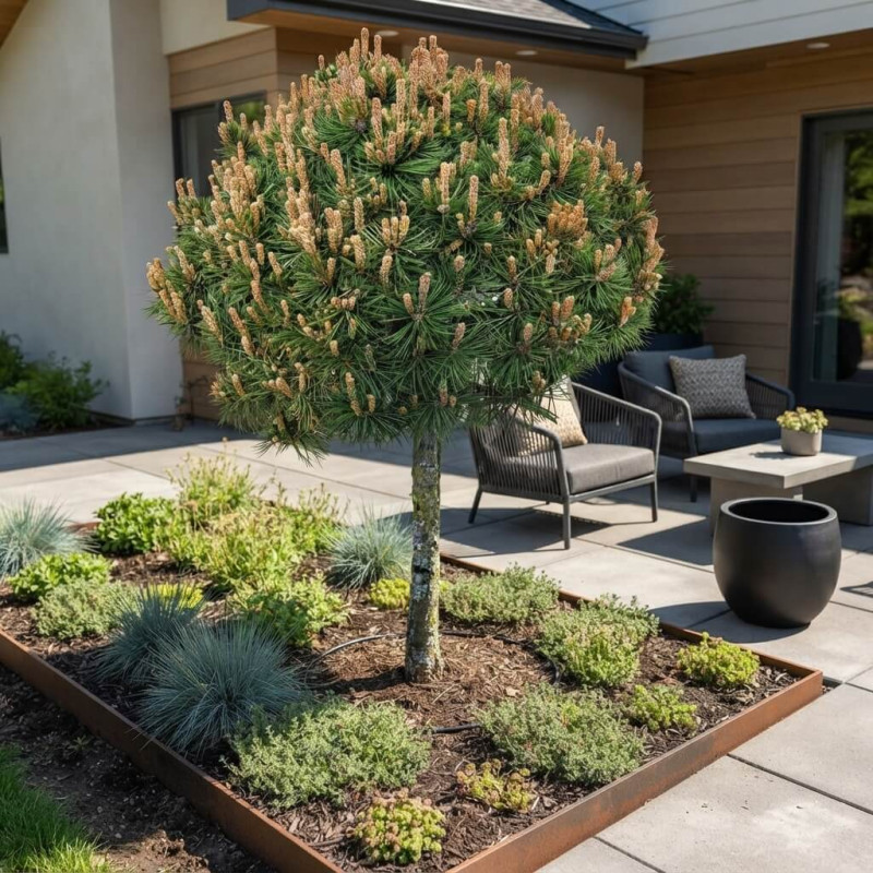 Pinus mugo 'Mops' - Pin de montagne