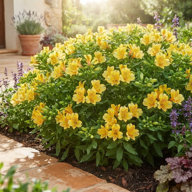 Alstroemeria 'Inticancha - Sun Havana' ® - Lys du Pérou