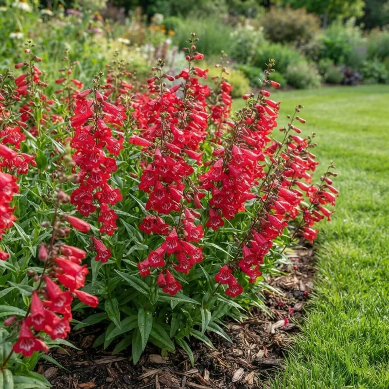 Penstemon 'Harlequin Red'