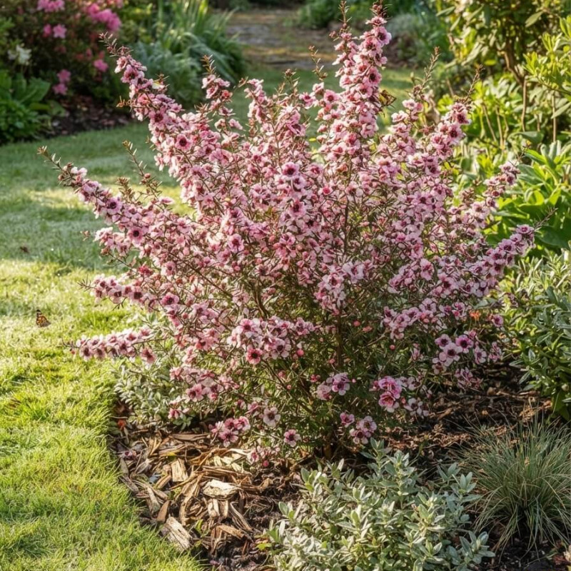 Leptospermum scoparium 'Autumn Glory' - Arbre à thé
