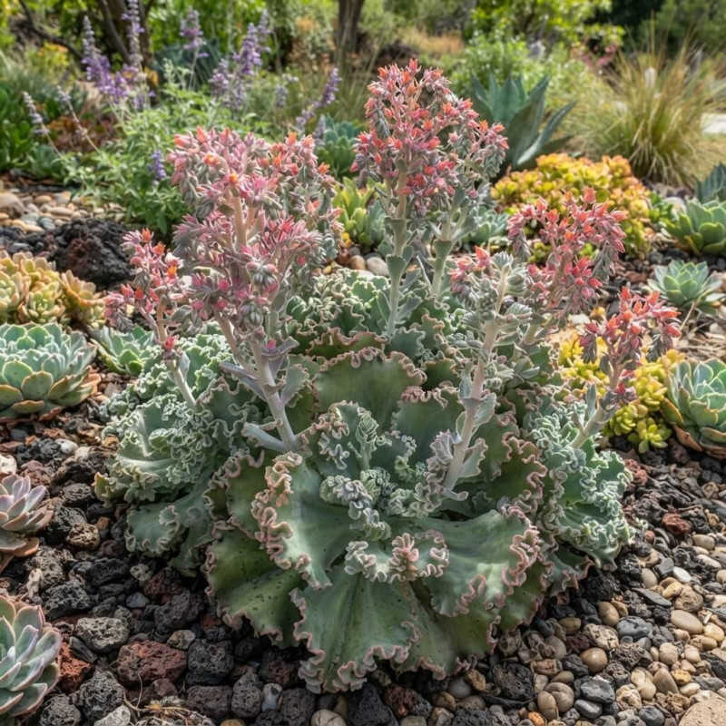 Echeveria gibbiflora 'Blue Curls'